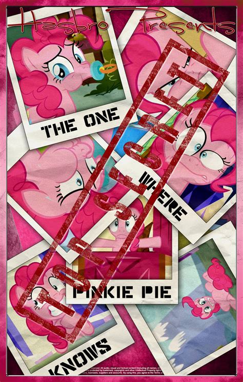 Mlp The One Where Pinkie Pie Knows Movie Poster By Pims1978 On Deviantart