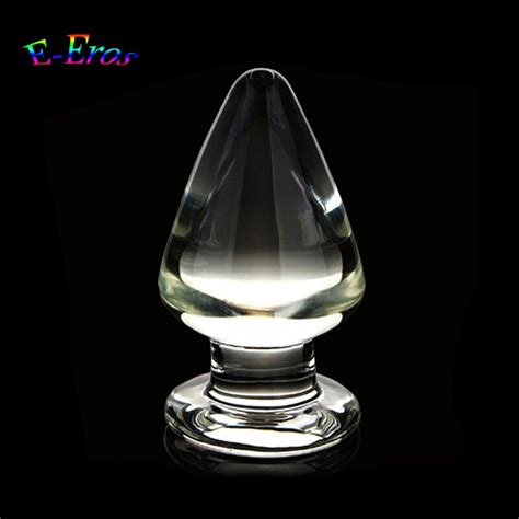 Orissi Mm Large Size Pyrex Glass Anal Dildo Big Crystal Bead Ball