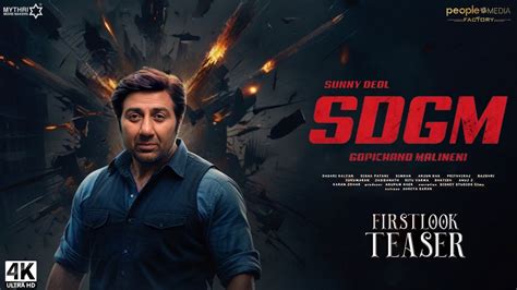 Sdgm First Look Teaser Sunny Deol Gopichand Malineni Naveen