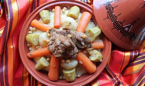 Couscous Alg Rois Sauce Blanche Cuisine Marocaine