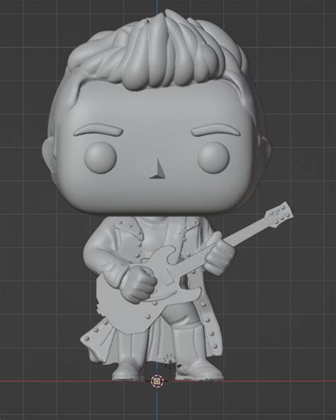 Stl File Funko Pop Richard Z Kruspe Rammstein D Printing Model To