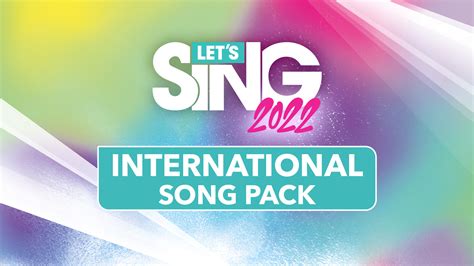 Let S Sing 2022 International Song Pack Let S Sing 2022 Nintendo Switch