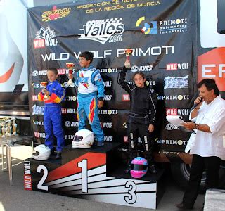 Benferri Karting Club Marta García vuelve a subirse al podium en el