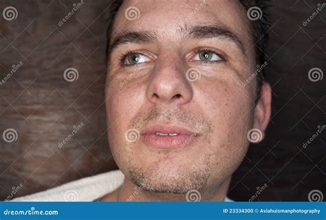 Attractive Man With Green Eyes Stock Photo - Image: 23334300