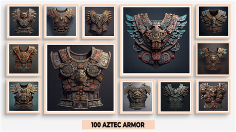 ArtStation - 100 Aztec Armor - 4K | Artworks