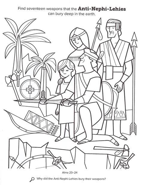 Nephi Coloring Pages