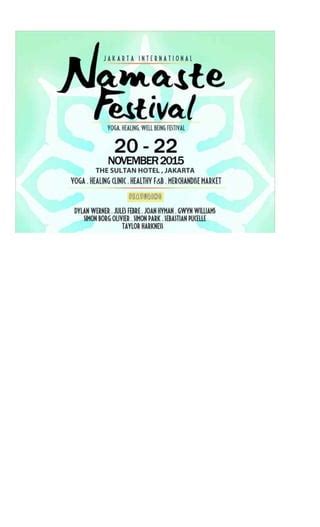 Namaste festival | PDF