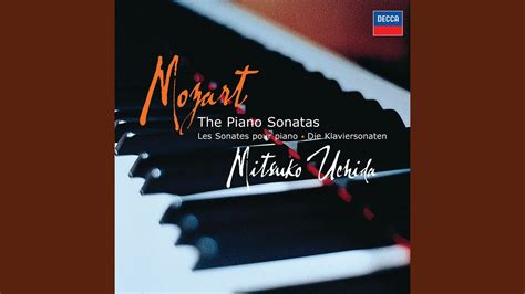 Mozart Piano Sonata No 2 In F Major K 280 II Adagio YouTube Music