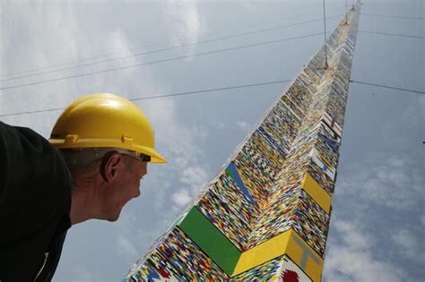 World's Largest Lego Tower Erected | Big lego sets, Tower, Lego