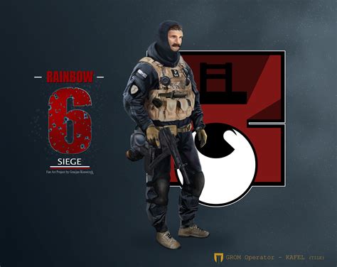 ArtStation - GROM Operator RAINBOW SIX SIEGE fan art