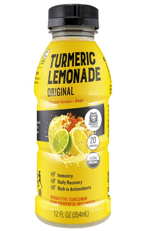 Turmeric Lemonade Original Golden Tiger Life