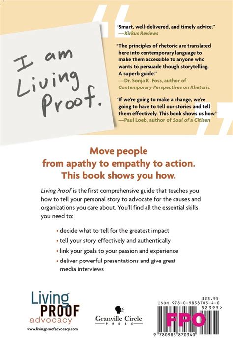 Living Proof Telling Your Story To Make A Difference 3rd Edition Payhip