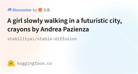 Stabilityai Stable Diffusion A Girl Slowly Walking In A Futuristic