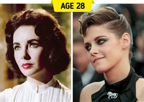 Celebrities Of The Past Vs Celebrities Of The Present, At The Same Age ...