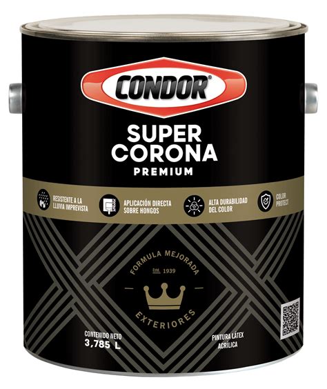 Super Corona Premium Para Exteriores Pinturas Condor