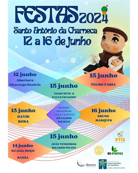 Festas Do Barreiro 2025 Cartaz Ian Lyman