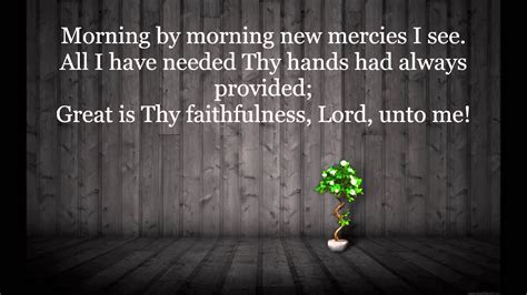 Great Is Thy Faithfullness Hd Lyrics Video By Cece Winans Youtube