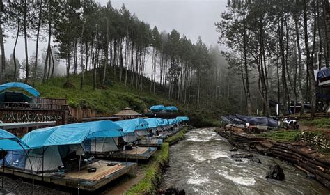 Camping Pinggir Sungai Di Talaga Pinues Pengalengan Nizarnizar