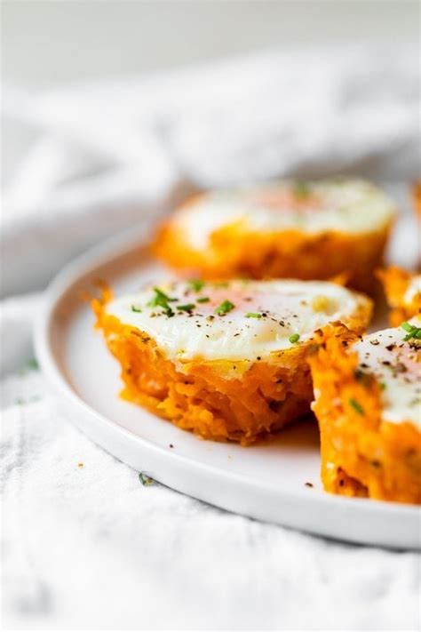 Baked Sweet Potato Egg Cups Weight Loss Ace