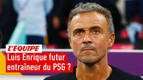 Psg Luis Enrique Entraîneur Idéal Youtube