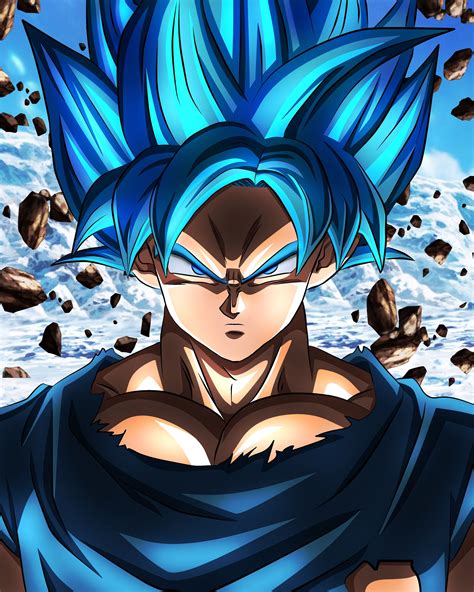 Goku Super Saiyan Blue And Black Goku Ssr Dragon Ball Super Anime Fondo