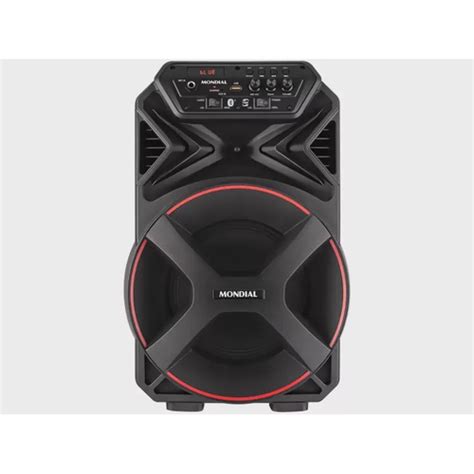 Caixa De Som Mondial Connect Party Plus CM 250 Bluetooth Amplificada