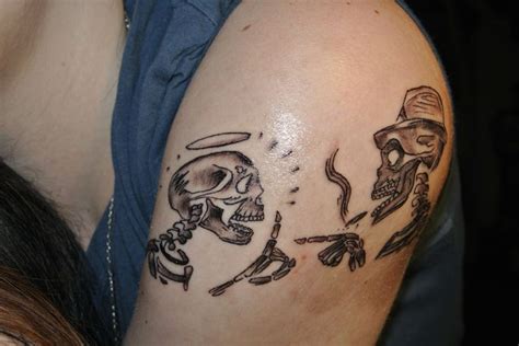 Skull and Bones Tattoo