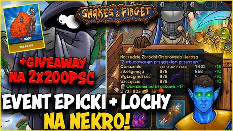 GIVEAWAY NA 2X200PSC GRZYBKI ZA 2X200ZŁ EPIK LOCHY NA NEKRO