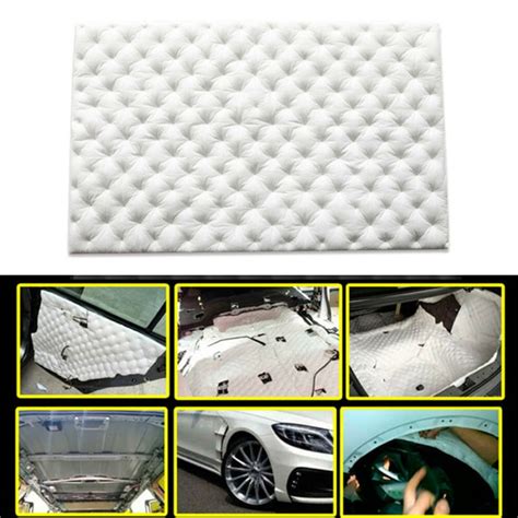 Car Noise Insulation Foam Firewall Heat Resist Soundproof Mat Deadener Control