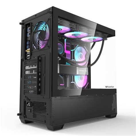 Darkflash Ds Atx Pc Case Black The Tech Freaks Ttf