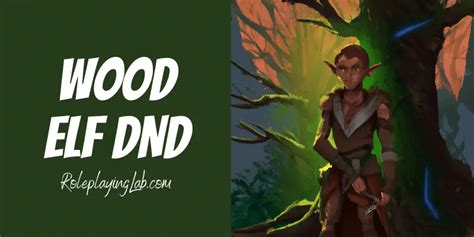 Wood Elf DND: Stats, Mechanics, and Ultimate Guide - RoleplayingLab.com