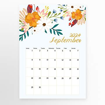 Kalender Blumenmuster M Rz Template Vektor Vorlage Zum Kostenlosen