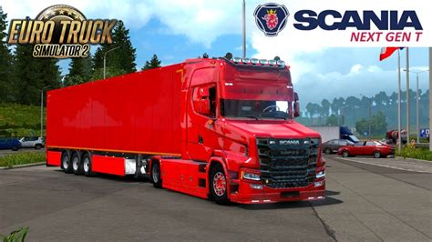 Transconr Skin For Scania Next Gen V10 Ets2 Euro Truck Simulator 2