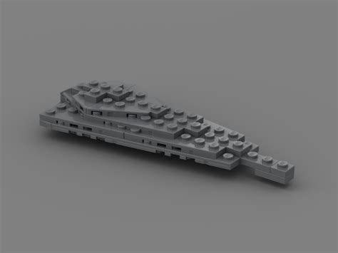 Lego Moc Moc Mini Resurgent Class Star Destroyer By Wurmbuild Rebrickable Build With Lego