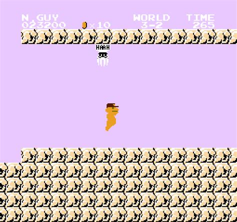 Super Naked Guy A Super Mario Bros Romhack By Apollo