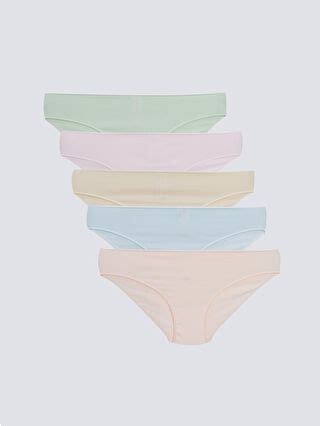 Pembe Düz Bikini Külot li Paket S ID Z QVT LCW