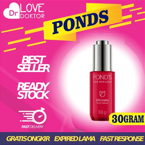 Jual Ponds Age Miracle Ultimate Youth Serum Kulit Tampak Muda Dan