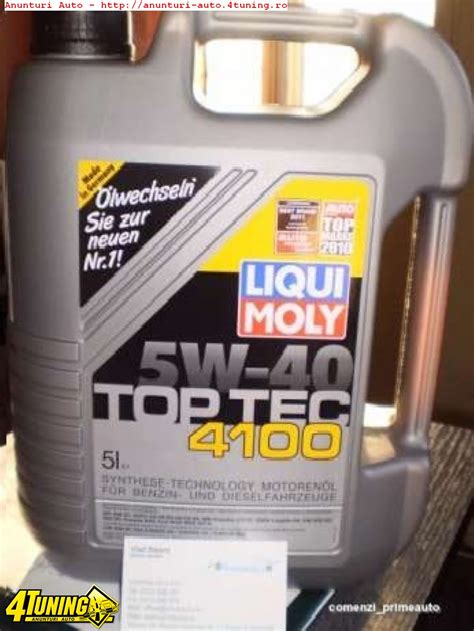 Ulei Liqui Moly 5w40 Top Tec 4100 #127581
