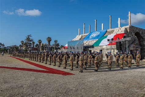 Medaglia Delle Nazioni Unite Per I Peacekeeper Italiani In Libano