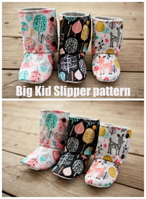 35 Free Sewing Pattern Slipper Boots Dariusabuzer