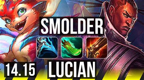 Smolder Thresh Vs Lucian Nami Adc K Comeback Winrate