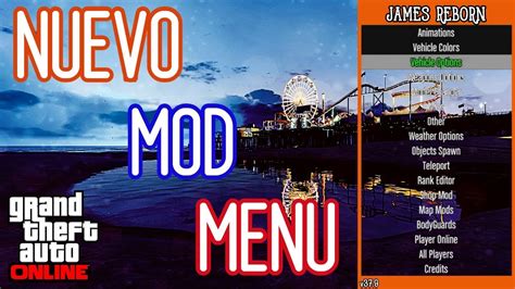 NUEVO MOD MENU GTA 5 ONLINE PS3 HEN HFW Y CFW BLUS Y BLES YouTube