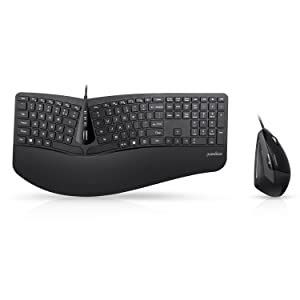 Perixx Periduo Wired Usb Ergonomic Split Keyboard And Vertical