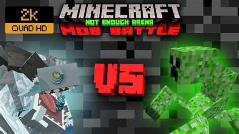 Frostmaw Vs Mutant Creeper Minecraft Mob Battle Youtube