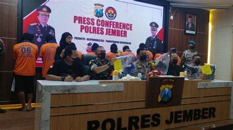 Polisi Tetapkan 9 Tersangka Perusakan Dan Pembakaran Rumah Di Jember