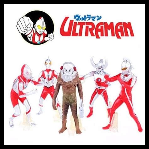 Jual PRODUK BARU Ultraman Fish Monster Action Figure Cake Topper