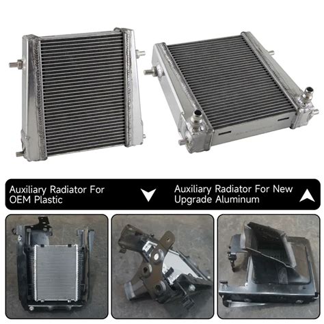 Performance Aluminum Auxiliary Radiators Fit For Toyota Supra GR A90