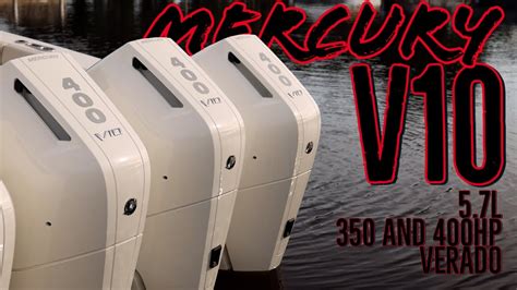 NEW V10 400HP VERADO By MercuryMarine YouTube