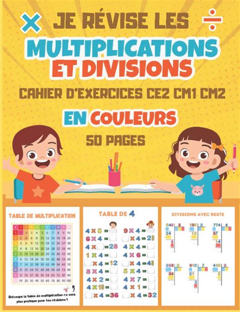 Buy Je R Vise Les Multiplications Et Divisions Cahier D Exercices Ce