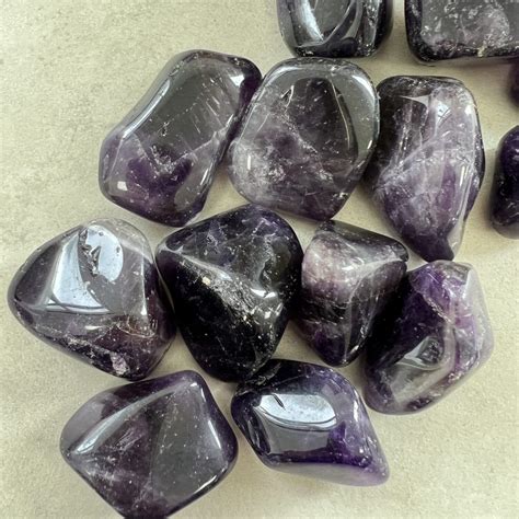 Amethyst Tumbled Stones Xl 350g Chakra Wholesale